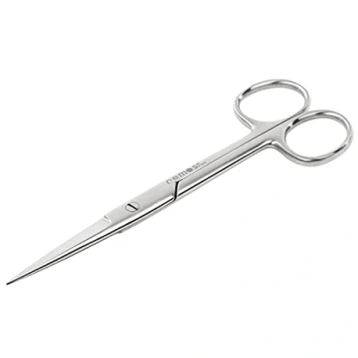 Image of REMOS Household Scissors, Universal Pointed, Straight Cutting Edge, 14.5 cm, Stainless Steel