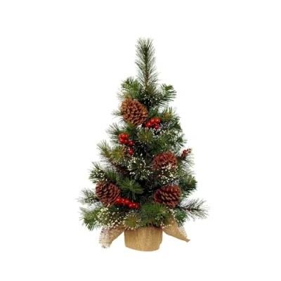 Image of Kaemingk Everlands 60cm Mini Tree Berry/Pinecone