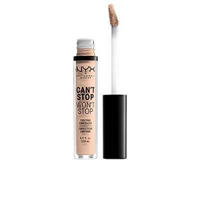 Image of NYX PROFESSIONAL MAKEUP Can&#039;t Stop Won&#039;t Full Coverage Concealer, Alabaster, 3.5 ml (Pack Of 1)