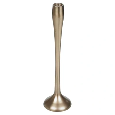 Image of URBNLIVING 26/31cm Tall Metal Candle Taper Stand Holder Candlesticks Set for Candlelight Dinner Table Centrepiece Mantel Wedding Decorative Decor Christmas Party Housewarming Gift (1x Gold large)