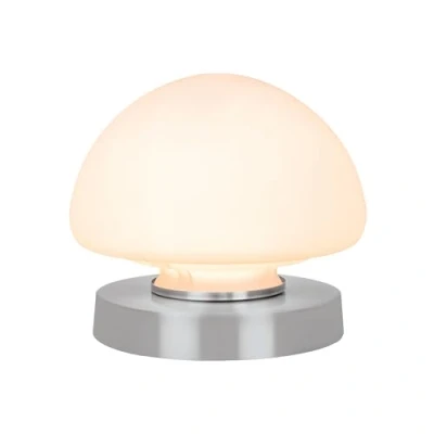 Image of Anika Opal Dome Table Lamp Chrome