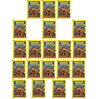 Image of Official PAC Man Stickers x 20 Sealed Packs