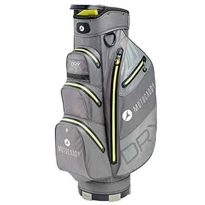 Image of Motocaddy Dry Series Cart Bag Charcoal/Lime One Size