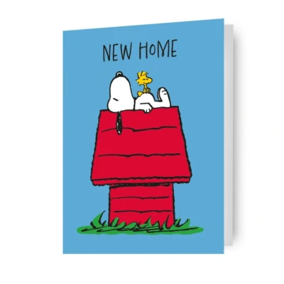 Image of peanuts, new home, occasion card