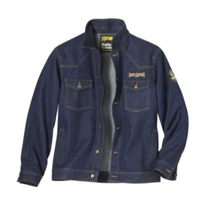 Image of ATLAS for Men Jeans Jacket Denim Jackets UK Blue Jean Mens Small to Big and Tall Size S 4XL
