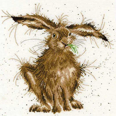 Image of Bothy Threads Cross Stitch Kit Hare Brained