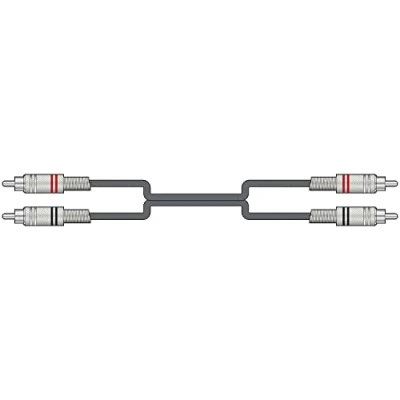 Image of chord Classic Audio Leads 2 x RCA Plugs