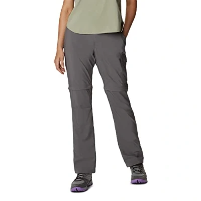 Image of Columbia Women&#039;s Silver Ridge Utility Convertible Pant Hiking Trousers, City Grey, Size 14/R