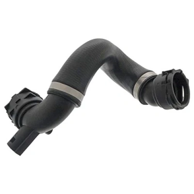Image of 17127531581 Radiator Hose FEBI BILSTEIN 49256 Lower Right EPDM (ethylene propylene diene Monomer (M class) rubber), Plastic with quick couplers