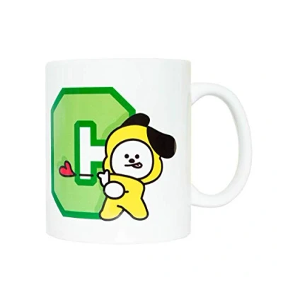 Image of Grupo Erik BT21 Official Merchandise Chimmy Ceramic Mug 35 cl 350 ml 3.74 x 3.15 inch 9.5 8 cm Coffee Tea Gifts