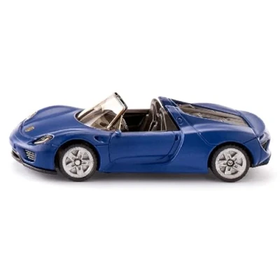 Image of siku 1475, Porsche 918 Spyder, Metal/Plastic, Toy car for children, Silver, Rubber tyres