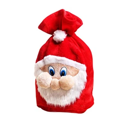 Image of BESTOYARD Christmas Santa Sack Embroidered Xmas Presents Stocking Filler