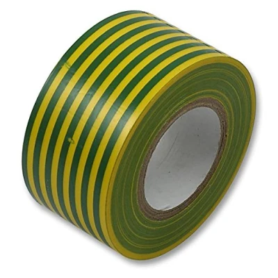 Image of PRO Power SH89GY Link Plus Insulation Tape 50mm x 33m Green/Yellow