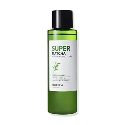Image of SOME BY MI Super Matcha Pore Tightening Toner 5.07Oz, 150ml Made from Extracts for Sensitive Skin Moisturizing and Purifying Blackheads, Sebum Care Korean