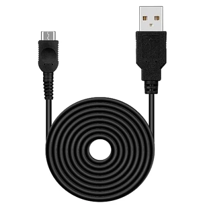 Image of OSTENT USB Power Supply Charger Cable Cord Compatible for Nintendo GBM Game Boy Micro Console Video Games