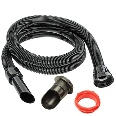 Image of SPARES2GO 2.6m Hose Pipe, Screw Neck/Nose Connector and Bag Holder for Numatic Henry James Charles George Hoover Vacuum Cleaner