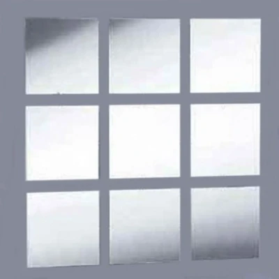 Image of Super Cool Creations Square Tiles &amp; Mosaic Mirror Pack of 10 4cm x