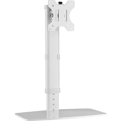 Image of RICOO Single Monitor Stand Tilt TS6811 Swivel 12 32 Inch Universal VESA 75x75 100x100 Mount also Curved Screens Computer Bracket