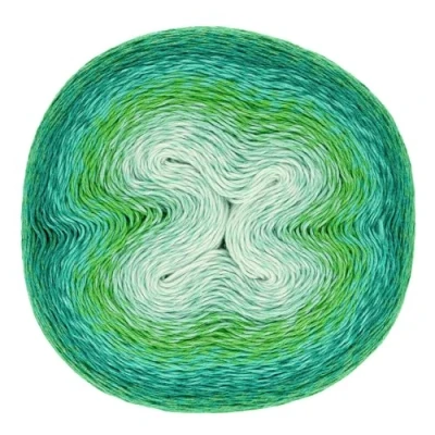 Image of Scheepjes 475 Melting Mint Centre Wooly Swirls Yarn 1 x 1000 m