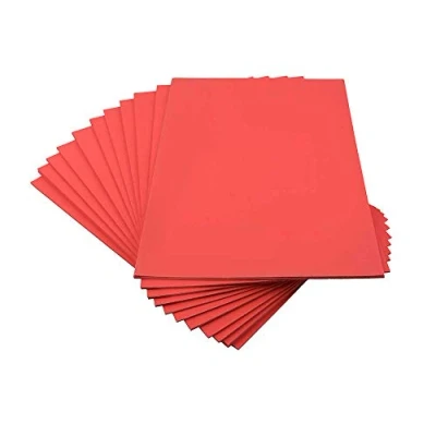 Image of House of Card &amp; Paper 220 GSM A4 Red (Pack 25 Sheets), HCP215