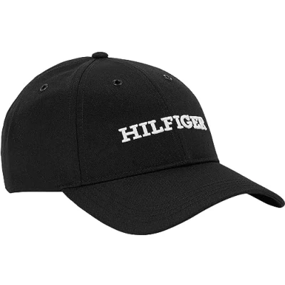 Image of Tommy Hilfiger Men&#039;s Cap Baseball Cap, Multicolor (Black), One Size