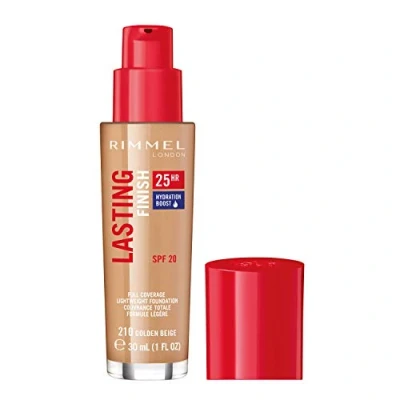 Image of Old Product &amp; Packaging Rimmel Lasting Finish 25 Hour Foundation Golden Beige