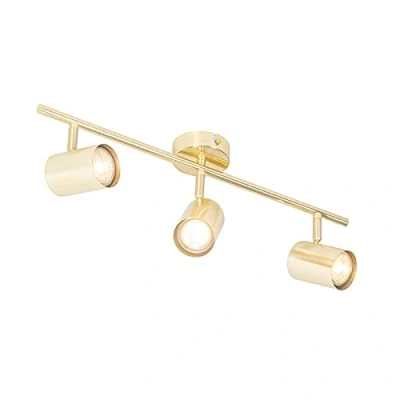 Image of Modern Ceiling Light Brass 3 Lights Adjustable Jeana