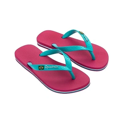 Image of Ipanema Women&#039;s CLAS Brasil II FEM Flip Flop, Pink/Blue, 1/2 UK