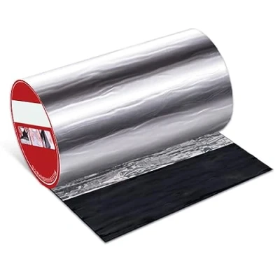 Image of IMLAM Roof Protector Underlayment Roll, Self Adhesive Sheds Roofing Felt, Flashing Tape for Roofs, Asphalt Shingles, Provides an Instant Watertight Seal, Roofs,Floors,Lofts (Size : 0.3x1m)