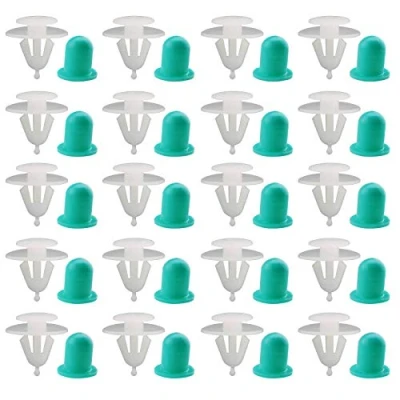 Image of Be In Your Mind 50Pcs Car Door Panel Moulding Trim Strip Clips 191853585A Side &amp; Wheel Arch Compatible With Golf MK II III Passat Jetta