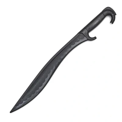 Image of Martial Arts Black Polypropylene Plastic Falcata Training sword NEW