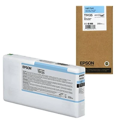 Image of Epson C13T913500 Ink Cartridge Light Cyan