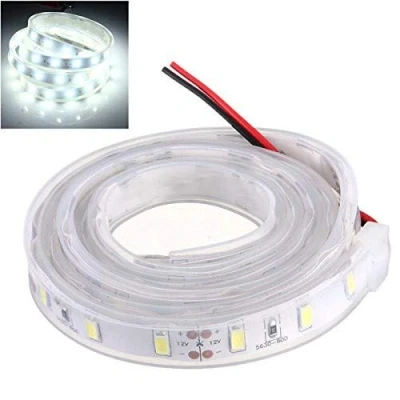 Image of MASUNN 1M 5630 SMD LED Silicone Strip Light Cool White Waterproof 12V