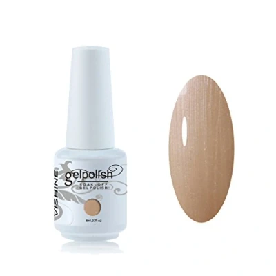 Image of Vishine 8ml Gelpolish UV LED Soak Off Varnish Color Gel Nail Polish Manicure Salon Light Brown #1435