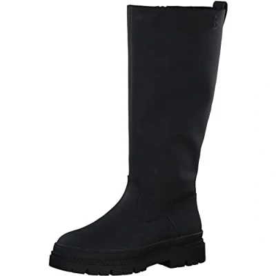 Image of s.Oliver Women&#039;s 5 25601 29 Knee High Boot, Black, UK