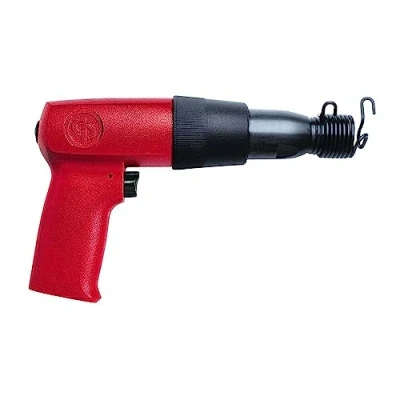 Image of Chicago Pneumatic CP7110 Pistol Grip Heavy Duty Air Hammer 3/8 Inch/ 10mm, 0 V, Red/Black