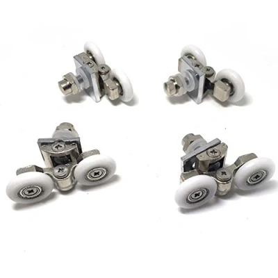 Image of Shower Double Door Wheels 23mm Rollers 4pcs