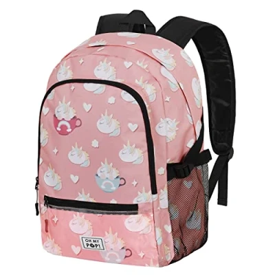 Image of Oh My Pop! Cupnicorn Clear Fight Backpack, Pink