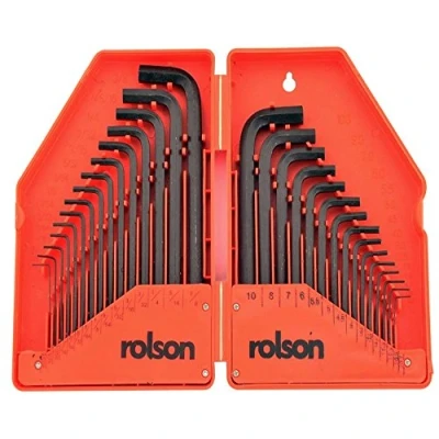 Image of Rolson 40345 30 pc MM/IMP Hex Key Set