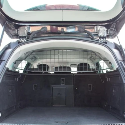 Image of Travall Dog Guard compatible with Vauxhall Insignia (2008 2017) [No Sunroof] Vehicle Specific Boot Tailored Fit Luggage Pet Barrier Separator Heavy Duty Powder Coated Steel