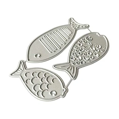 Image of GUMEI Fish Metal Cutting Dies Stencil Scrapbooking DIY Album Stamp Paper Card Emboss