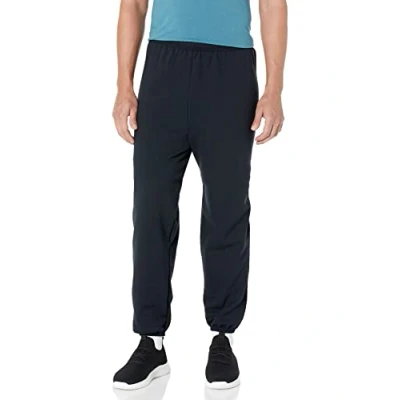 Image of Jerzees Men&#039;s Adult Elastic Bottom Sweatpants, Black, Large