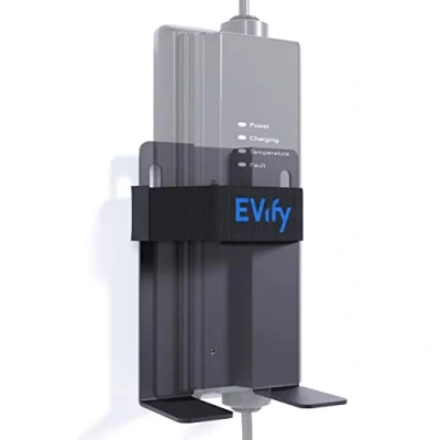 Image of EVify EV Charger holder Type 2 Wall Bracket Resistant stainless steel cable