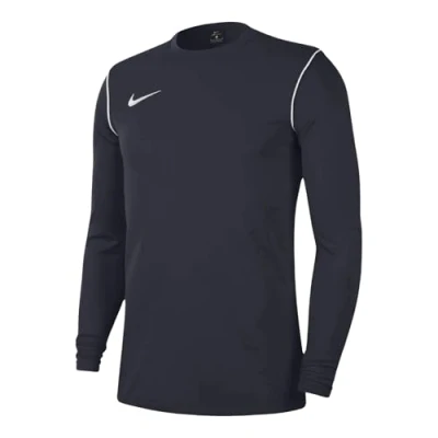 Image of Nike FJ3008 451 Y NK DF PARK20 CREW TOP R Sweatshirt Unisex OBSIDIAN/WHITE/WHITE Size M