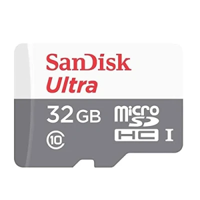 Image of SanDisk Ultra microSDHC 32GB + SD Adapter 100MB/s Class 10 UHS I
