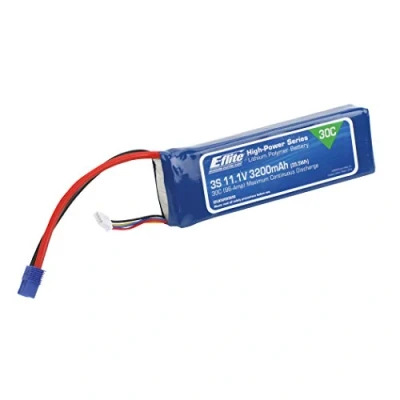 Image of 11.1V 3200mAh 3S 30C LiPo Battery: EC3