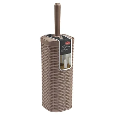 Image of Stefanplast Toilet Brush Elegance 11,5x11,5x40cm in Dove Grey, 11.5 x 40 cm
