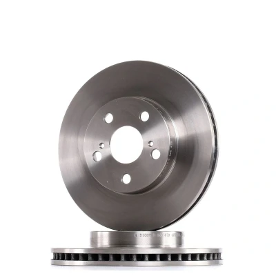 Image of 4351247040 Brake disc BOSCH 0 986 479 663 255mm 25mm 5 100mm Vented Oiled TOYOTA: Prius III Hatchback, LEXUS: CT