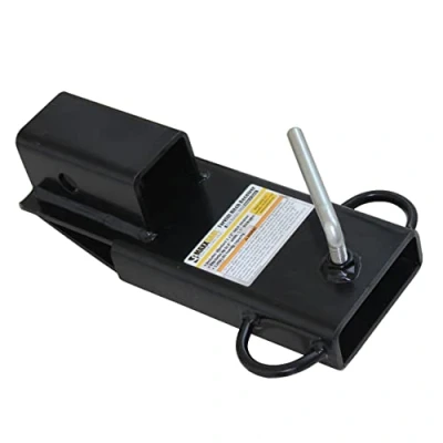 Image of MAXXHAUL 50626 Clamp On Forklift Hitch Receiver 2 Inch Trailer Towing Adapter