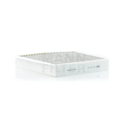 Image of 2468300018, 2468300118, A2468300018, A2468300118 Pollen Filter MANN CUK 26 007 Activated Carbon 240mm 254mm 43mm MERCEDES BENZ: GLA